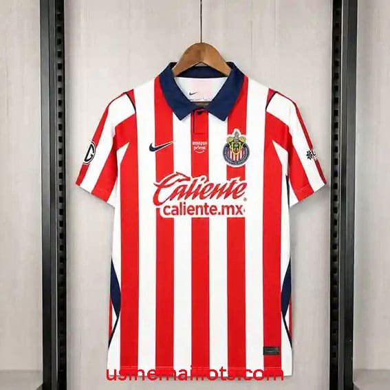 Maillot Chivas de Guadalajara Domicile 2026/2027 Rouge Blanc