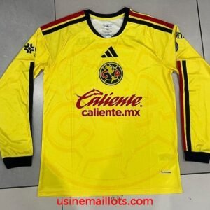 Maillot Club America Domicile Manches Longues 2026/2027 Jaune