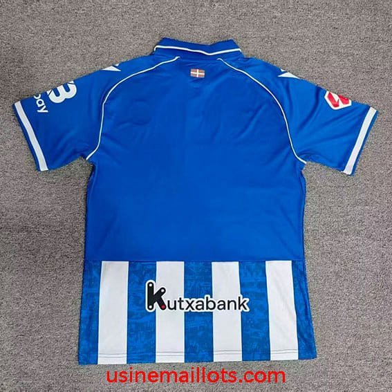 Maillot Deportivo Alavés Domicile 2026/2027 Blanc Bleu – Image 2