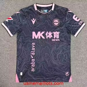 Maillot Deportivo Alaves Third 2026/2027 Noir Rose