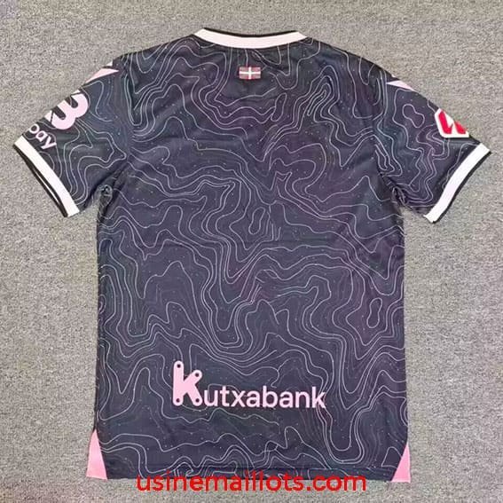 Maillot Deportivo Alaves Third 2026/2027 Noir Rose – Image 2