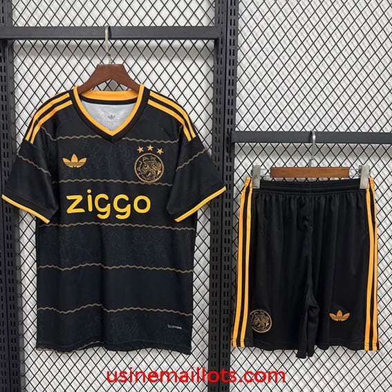 Maillot Enfant Ajax Extérieur 2026/2027 Noir