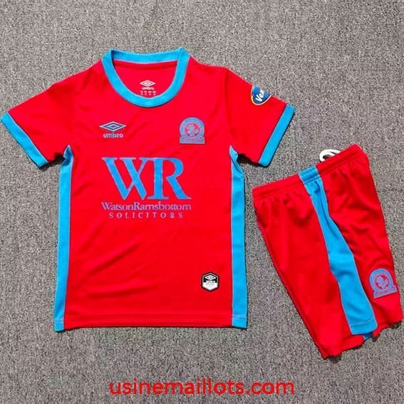 Maillot Enfant Blackburn Rovers Extérieur 2026/2027 Rouge