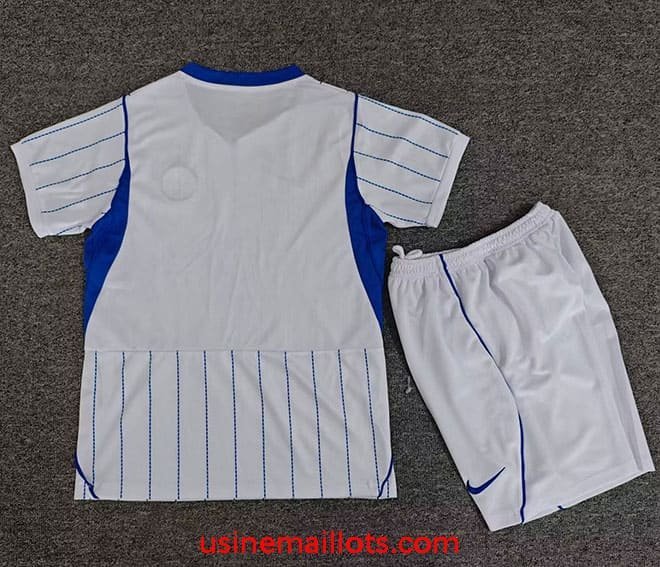 Maillot Enfant Brighton & Hove Albion Extérieur 2026/2027 Blanc Bleu – Image 2