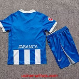 Alternative view of Maillot Enfant Deportivo La Coruña Domicile 2026/2027 Blanc Bleu