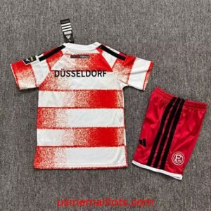 Alternative view of Maillot Enfant Dusseldorf Domicile 2026/2027 Blanc Rouge