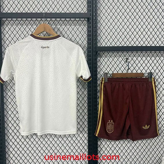 Maillot Enfant Espagne Extérieur Coupe du Monde 2026 2 Étoiles – Image 2
