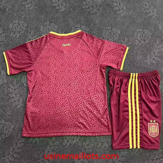 Maillot Enfant Espagne Third Coupe du Monde 2026 2 Étoiles – Image 2