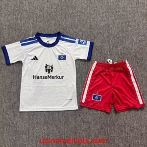 Maillot Enfant Hamburger SV Domicile 2026/2027 Blanc Rouge
