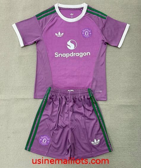 Maillot Enfant Manchester United Gardien 2026/2027 Rose
