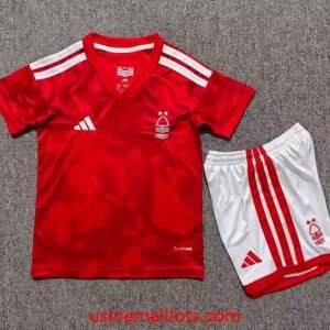 Maillot Enfant Nottingham Forest Domicile 2026/2027 Rouge Blanc