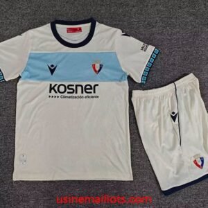 Maillot Enfant Osasuna Extérieur 2026/2027 Blanc Bleu