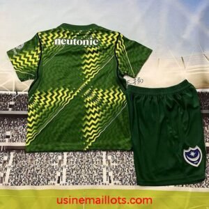 Alternative view of Maillot Enfant Portsmouth Gardien 2026/2027 Vert Jaune