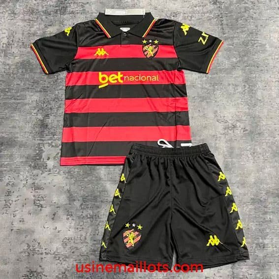 Maillot Enfant Sport Recife Domicile 2026/2027 Rouge Noir