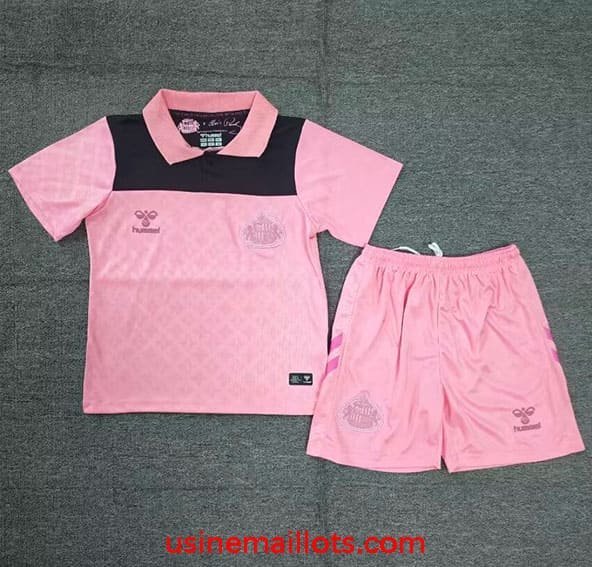 Maillot Enfant Sunderland Extérieur 2026/2027 Rose Noir