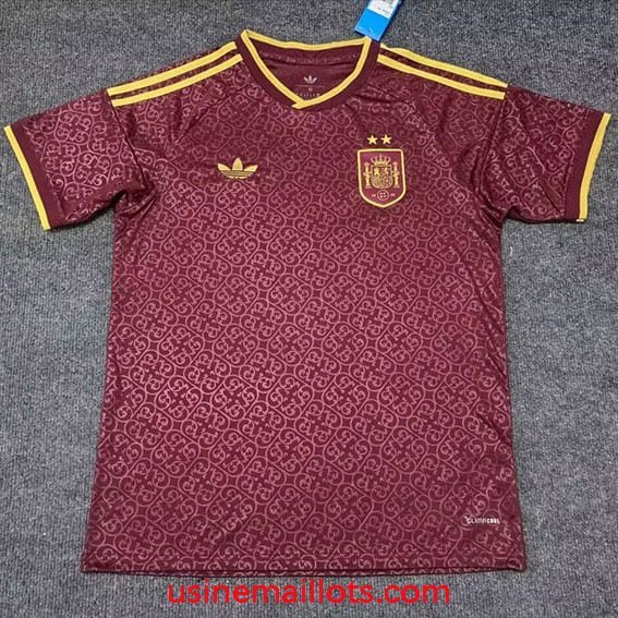 Maillot Espagne Third Coupe du Monde 2026 2 Étoiles