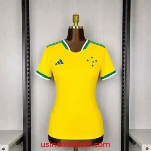 Maillot Femme Cruzeiro 2026/2027 Jaune