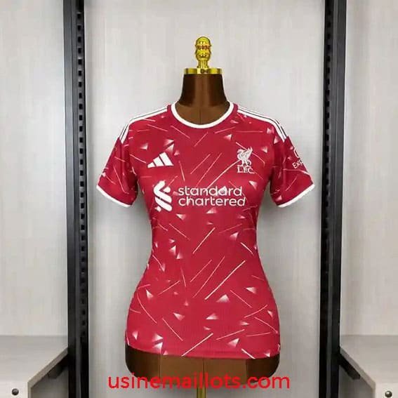 Maillot Femme Liverpool Domicile 2026/2027 Rouge