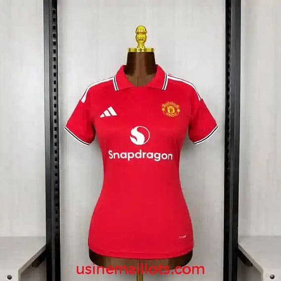 Maillot Femme Manchester United Domicile 2026/2027 Rouge