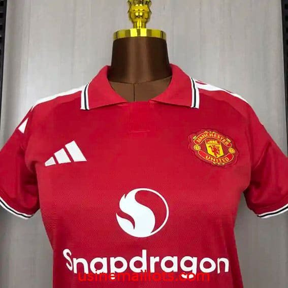 Maillot Femme Manchester United Domicile 2026/2027 Rouge – Image 2