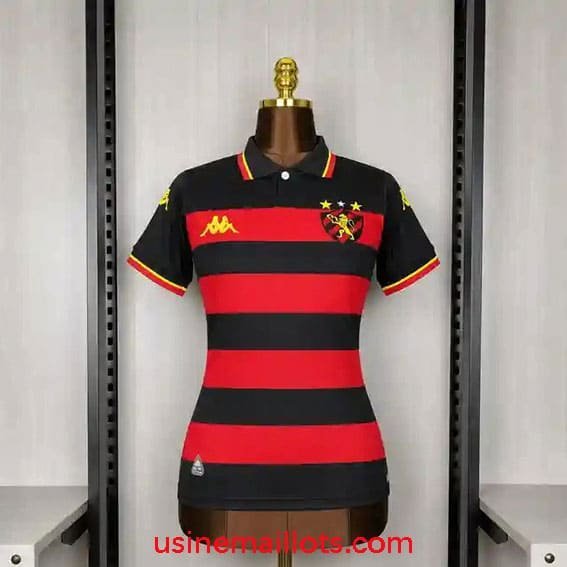 Maillot Femme Sport Recife Domicile 2026/2027 Rouge Noir