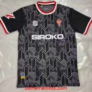 Maillot Gardien Sporting Gijon 2026/2027 Noir Gris