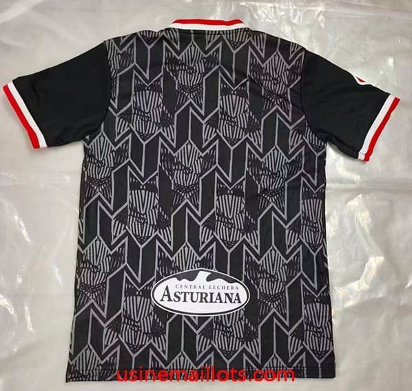 Maillot Gardien Sporting Gijon 2026/2027 Noir Gris – Image 2
