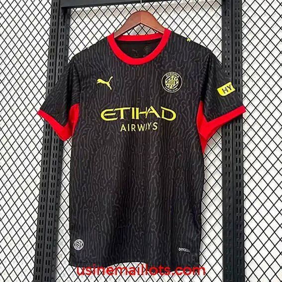 Maillot Girona Extérieur 2026/2027 Noir