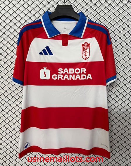 Maillot Granada Domicile 2026/2027 Blanc Rouge