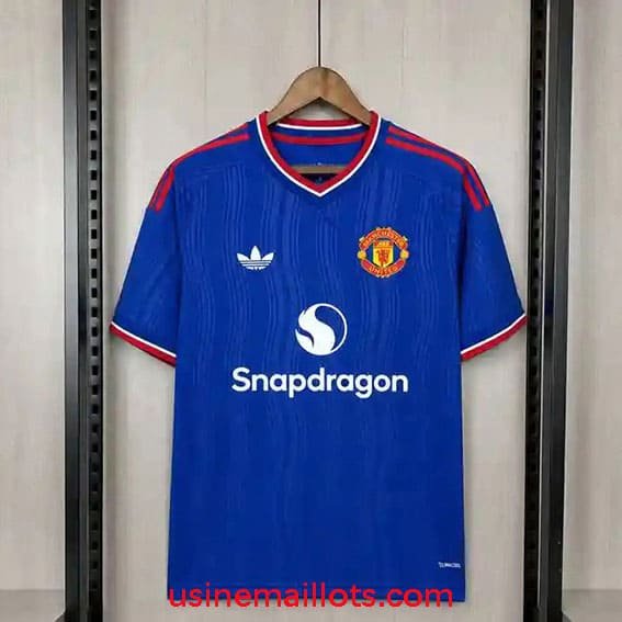 Maillot Manchester United Extérieur 2026/2027 Bleu