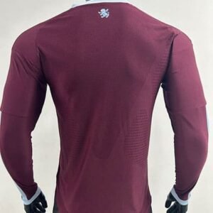 Alternative view of Maillot Match Aston Villa Domicile Manches Longues 2026/2027 Rouge