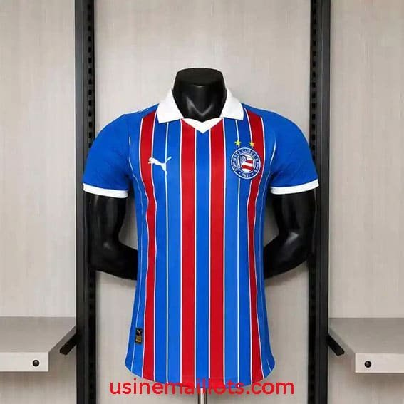 Maillot Match Bahia Extérieur 2026/2027 Rouge Bleu