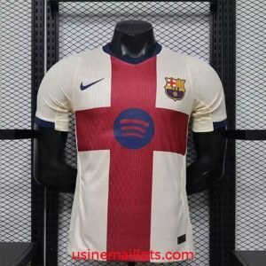 Maillot Match Barcelone Fourth 2026/2027 Beige Rouge