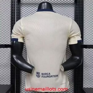 Alternative view of Maillot Match Barcelone Fourth 2026/2027 Beige Rouge