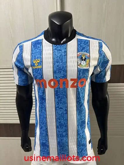 Maillot Match Coventry City Domicile 2026/2027 Blanc Bleu
