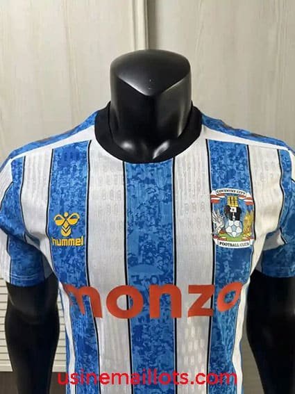 Maillot Match Coventry City Domicile 2026/2027 Blanc Bleu – Image 2