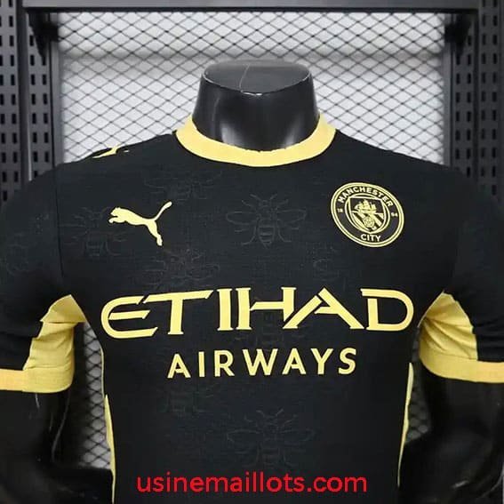 Maillot Match Manchester City Extérieur 2026/2027 Noir – Image 2