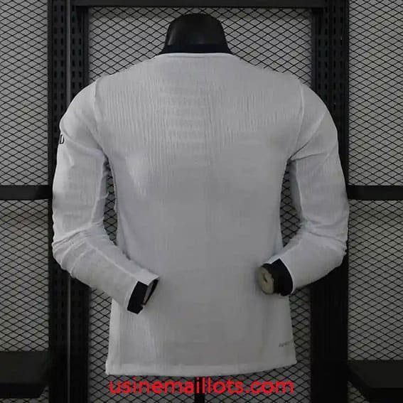 Maillot Match PSG Extérieur Manches Longues 2026/2027 Blanc Rouge – Image 3