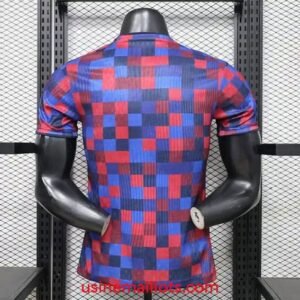 Alternative view of Maillot Match Pré-Match Barcelone 2026/2027 Rouge Bleu
