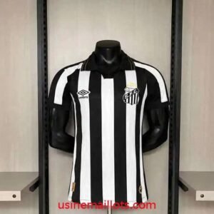 Maillot Match Santos FC Domicile 2026/2027 Noir Blanc