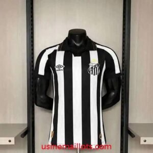 Maillot Match Santos FC Extérieur 2026/2027 Noir Blanc