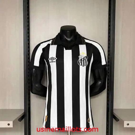 Maillot Match Santos FC Extérieur 2026/2027 Noir Blanc