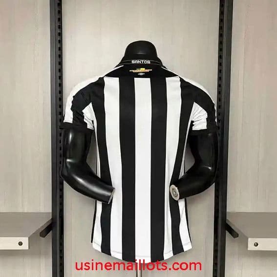 Maillot Match Santos FC Extérieur 2026/2027 Noir Blanc – Image 3