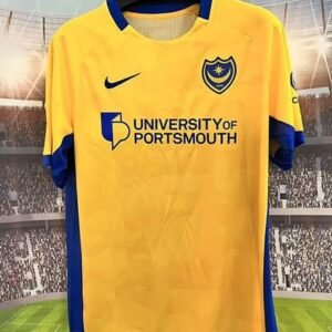 Maillot Portsmouth Extérieur 2026/2027 Jaune Bleu