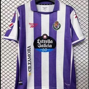 Maillot Real Valladolid Domicile 2026/2027 Blanc Violet