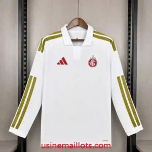 Maillot SC Internacional Extérieur Manches Longues 2026/2027 Blanc