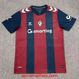 Maillot SD Eibar Domicile 2026/2027 Rouge Bleu