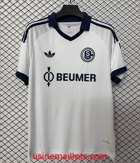 Maillot Schalke 04 Extérieur 2026/2027 Blanc