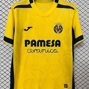 Maillot Villarreal Domicile 2026/2027 Jaune Noir