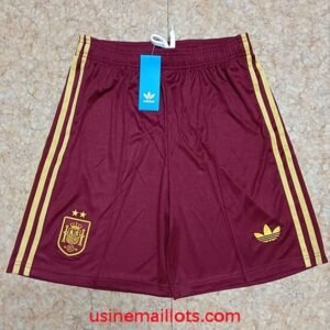 Short Espagne Extérieur Coupe du Monde 2026 2 Étoiles